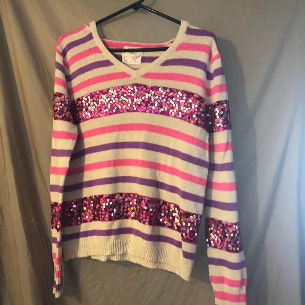 Multi colored sweater